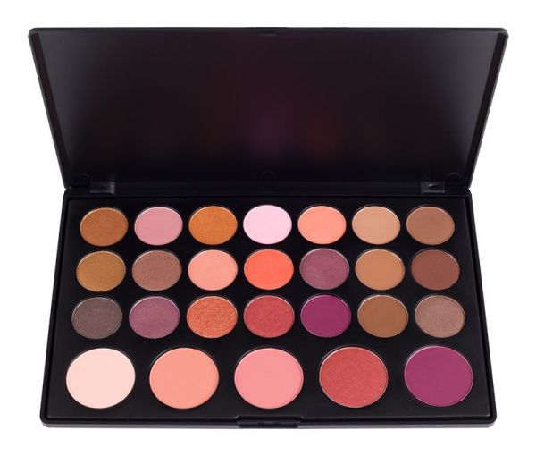 Paleta 21 Cores de Sombras e 5 Blush